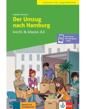 Der Umzug nach Hamburg. Buch + Online A2