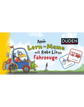 Mein Lern-Memo mit Rabe Linus - Fahrzeuge - Εκπαιδευτικό παιχνίδι με κάρτες
