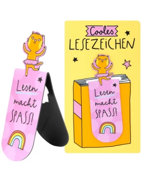 Cooles Lesezeichen Katze 