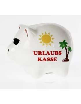 Sparschwein URLAUBSKASSE - Κεραμικός κουμπαράς