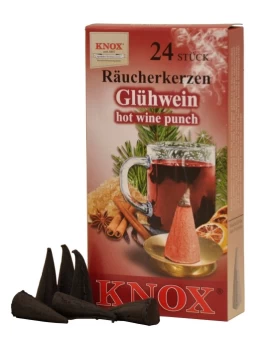 KNOX Glühwein Räucherkerzen -Μικρά αρωματικά κεράκια