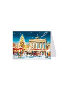 Χριστουγεννιάτικη κάρτα, ημερολόγιο - Adventskalenderkarte Berlin