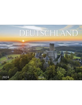 Μεγάλο ημερολόγιο τοίχου Γερμανία - Wandkalender Deutschland 2024