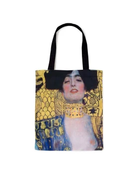 Υφασμάτινη τσάντα Gustav Klimt, Judith - Baumwolltasche mit Futter