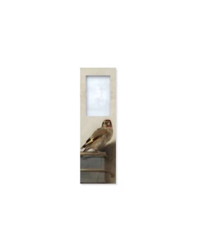 Σελιδοδείκτης με μεγεθυντικό φακό, Carel Fabritius, Der Stieglitz