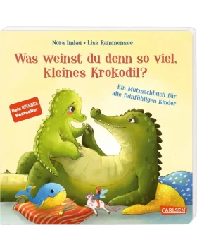 Was weinst du denn so viel, kleines Krokodil?