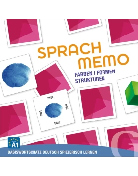 Sprachmemo Deutsch: Farben / Formen / Strukturen (Spiel)