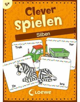 Clever spielen - Silben - Εκπαιδευτικό παιχνίδι με κάρτες