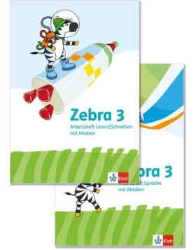 Zebra 3. Paket: Arbeitsheft Sprache, Arbeitsheft Lesen/Schreiben Klasse 3
