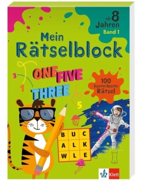 Klett mein Rätselblock ab 8 Jahren Band 1