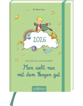 Buchkalender Man sieht nur mit dem Herzen gut 2026