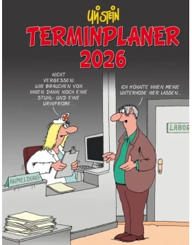 Uli Stein Terminplaner 2026: Taschenkalender