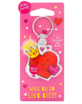 Μπρελόκ που φωτίζει - Mini-Lampe Herz