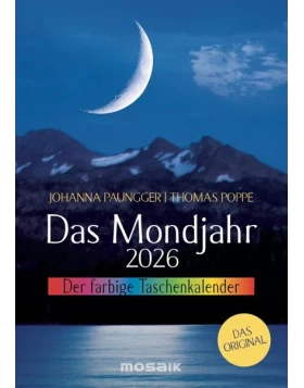 Das Mondjahr 2026 - Der farbige Taschenkalender