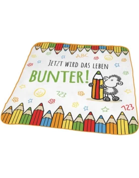 Zauberhandtuch Buntstifte - μαγικό πετσετάκι JETZT WIRD DAS LEBEN BUNTER