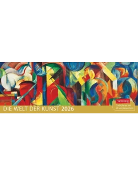 Die Welt der Kunst Premium-Tischplaner 2026 - Wochenkalender mit 53 Meisterwerken Επιτραπέζιο ημερολόγιο