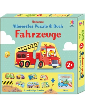 Allererstes Puzzle & Buch: Fahrzeuge