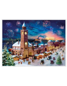 Χριστουγεννιάτικο ημερολόγιο Adventskalender Hamburg Landungsbrücken
