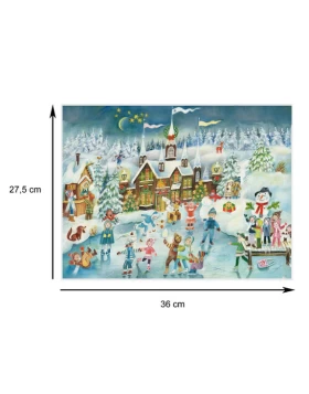 Χριστουγεννιάτικο ημερολόγιο Adventskalender Eislauffeunden am Schloss