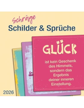 Planer mit Sprüchen Kalender 2026