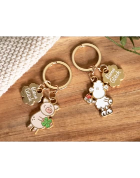 Μπρελόκ Schlüsselanhänger Set »Glück«