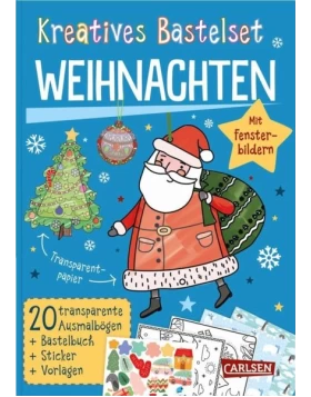 Bastelset für Kinder: Kreatives Bastelset: Weihnachten