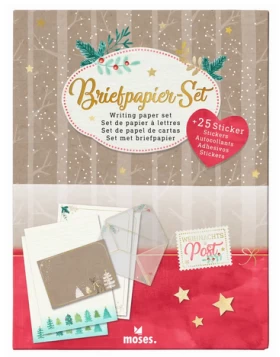Σετ αλληλογραφίας Briefpapier-Set Winterwunder