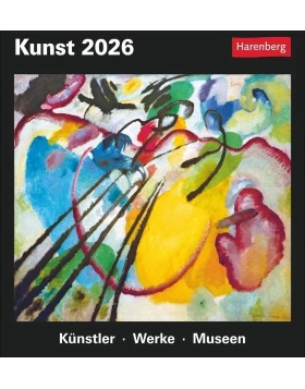 Kunst Tagesabreißkalender 2026
