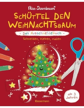 Schüttel den Weihnachtsbaum - Das Ausschneidebuch
