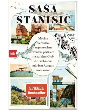 Möchte die Witwe angesprochen werden, platziert sie auf dem Grab die Gießkanne mit dem Ausguss nach vorne