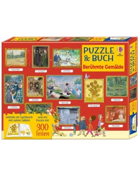 Puzzle & Buch: Berühmte Gemälde