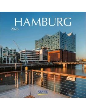 Hamburg 2026  Broschürenkalender mit Ferienterminen