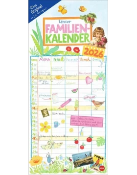 Gabi Kohwagner Unser Familienkalender 2026