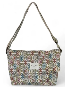 Τσάντα με φερμουάρ DE LA MUR Mini-Klappentasche Fin