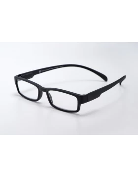 KLAMMERAFFENLESEBRILLE MIT ETUI