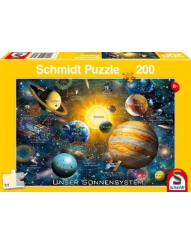 Schmidt 56308 - Unser Sonnensystem, Puzzle, 200 Teile