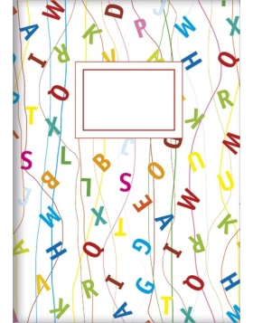 RANNENBERG Τετράδιο για σημειώσεις - Notizheft Kladden A6 Buchstaben