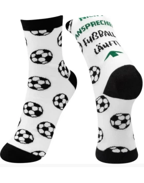 Zaubersocken Nicht ansprechen, Fußball läuft