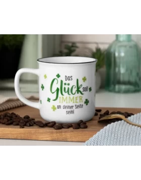 Κούπα από πορσελάνη Lieblingsbecher Glück an Deiner Seite