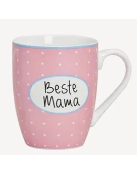 Κούπα - Tasse Beste Mama, 300 ml  (καλύτερη μαμά)