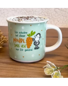 Ostertasse Ich schwöre bei dieser Möhre, dass ich nur Dir gehöre!