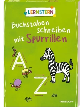 LERNSTERN. Buchstaben schreiben mit Spurrillen
