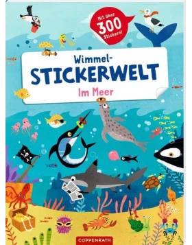 Wimmel-Stickerwelt - Im Meer