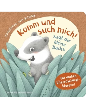 Komm und such mich! sagt der kleine Dachs