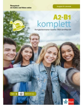 A2-B1 komplett, Übungs- und Testbuch-Ausgabe für Lehrende mit Audios/Videos + Klett Book-App 