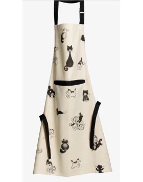 Küchenschürze mit Aufdruck Multi Kittens 