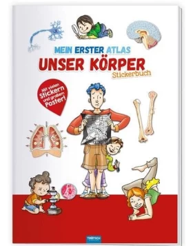 Stickerbuch Mein erster Atlas Unser Körper