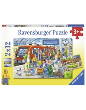 Ravensburger Puzzle 2x12 Piece Please Get In