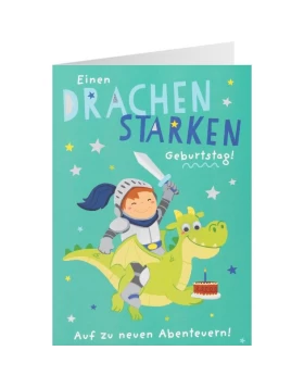 Happy Birthday für Kids Einen Drachenstarken Geburtstag!