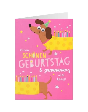 Happy Birthday für Kids Einen schönen Geburtstag & gaaaanz viel Spaß!